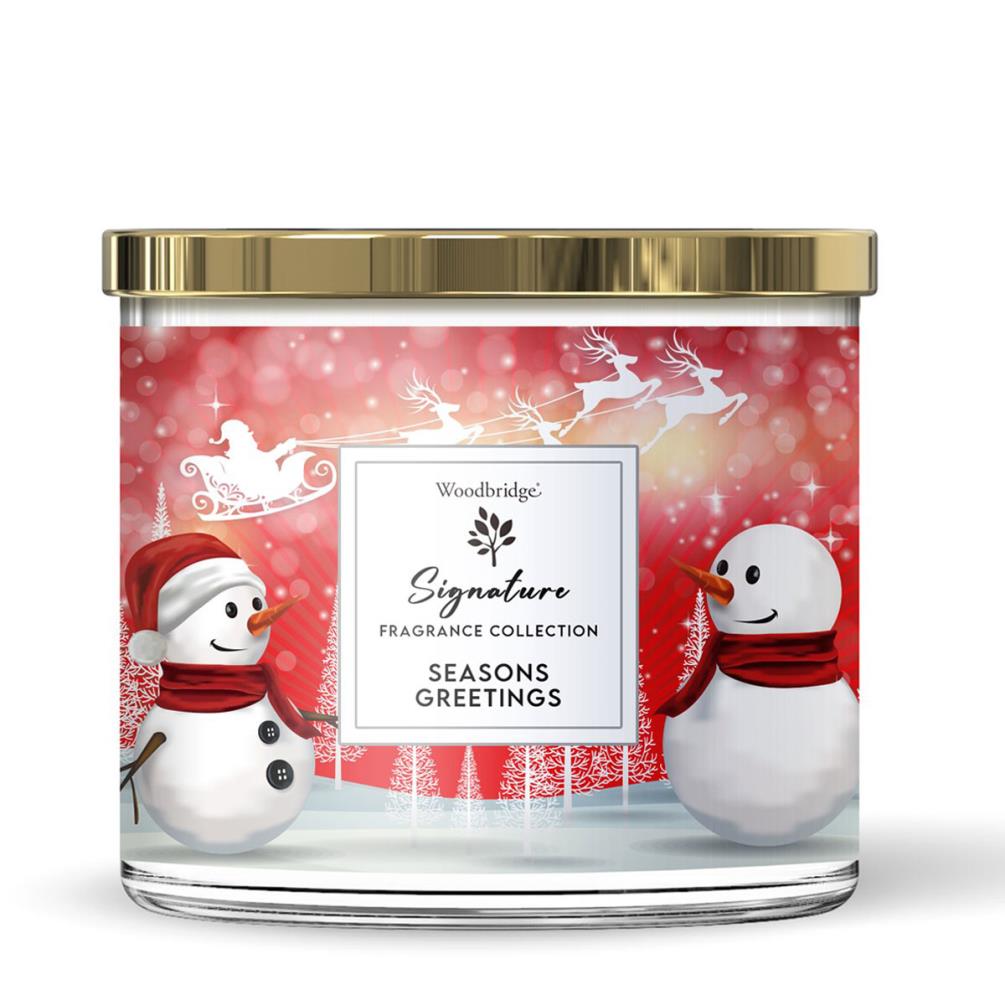 Woodbridge Seasons Greetings Tumbler Jar Candle £13.49